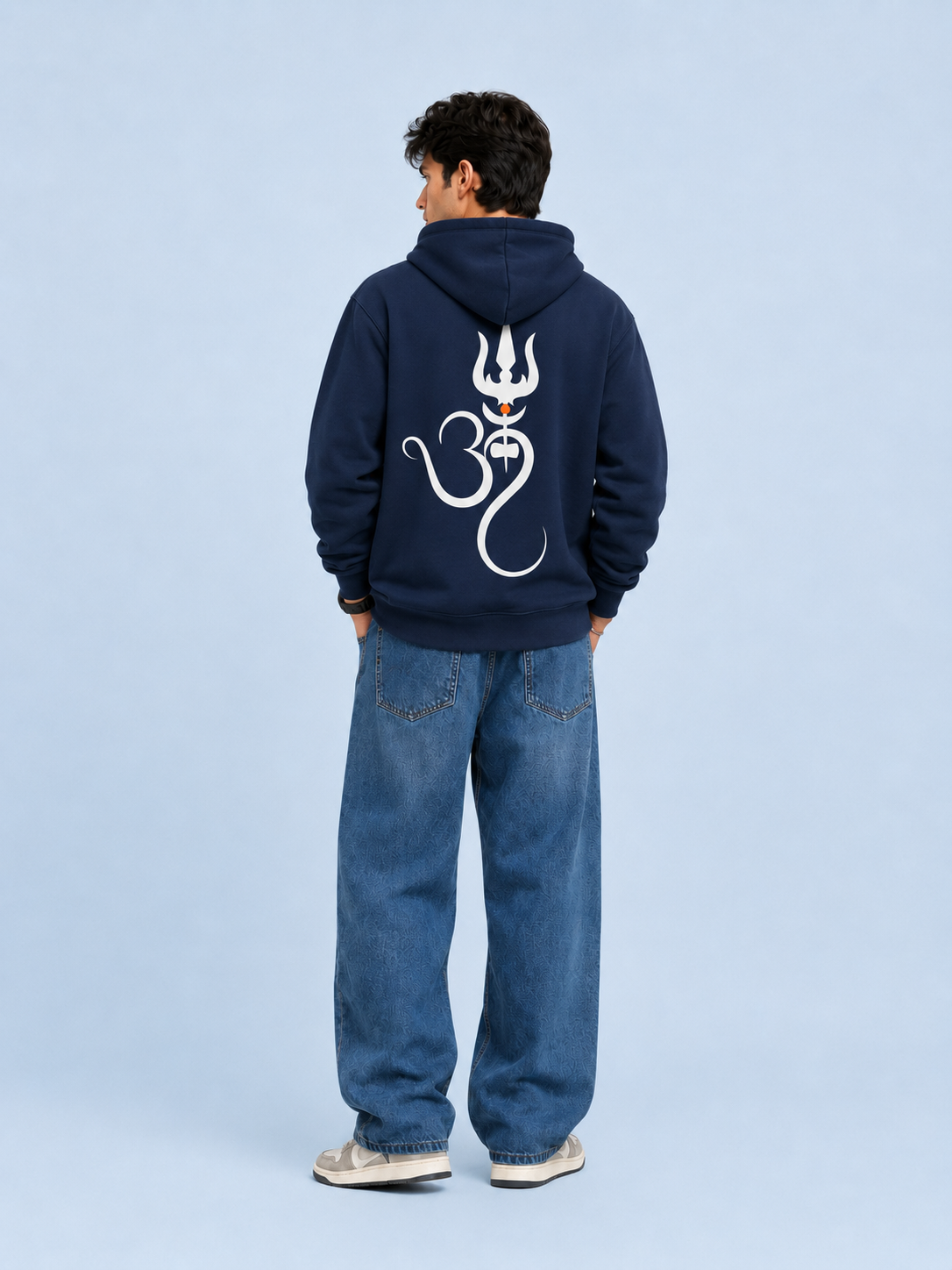 OM Navy Hoodie