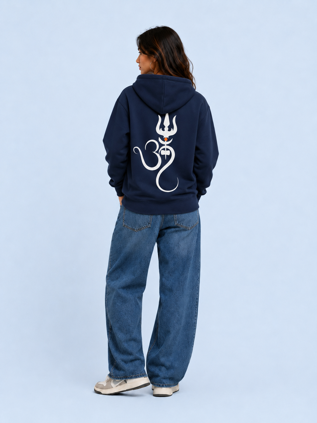OM Navy Hoodie