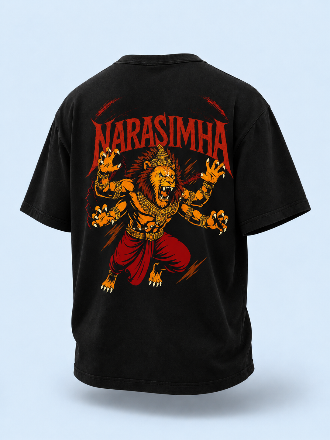 Narasimha Oversized T-shirt
