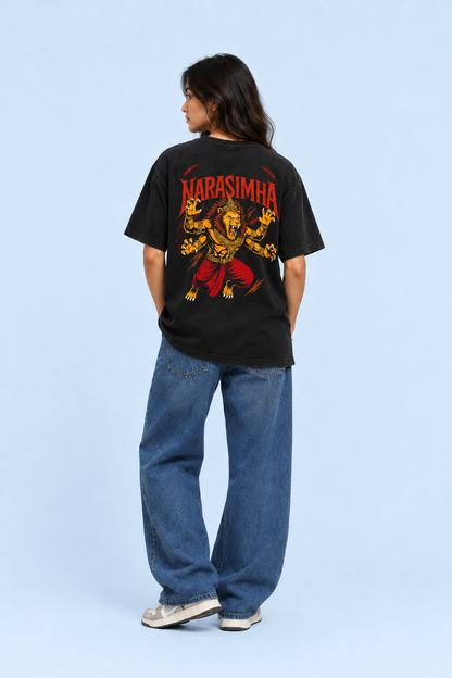 Narasimha Oversized T-shirt