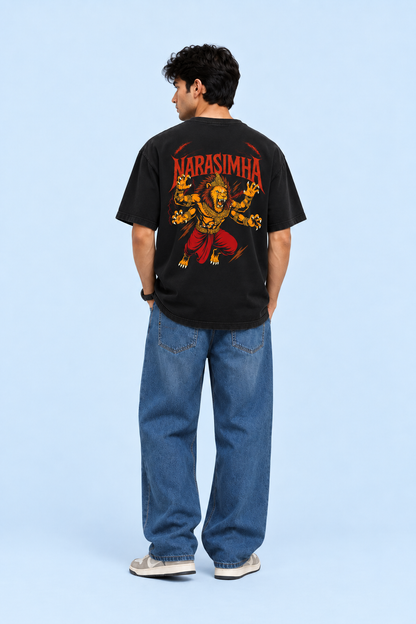 Narasimha Oversized T-shirt